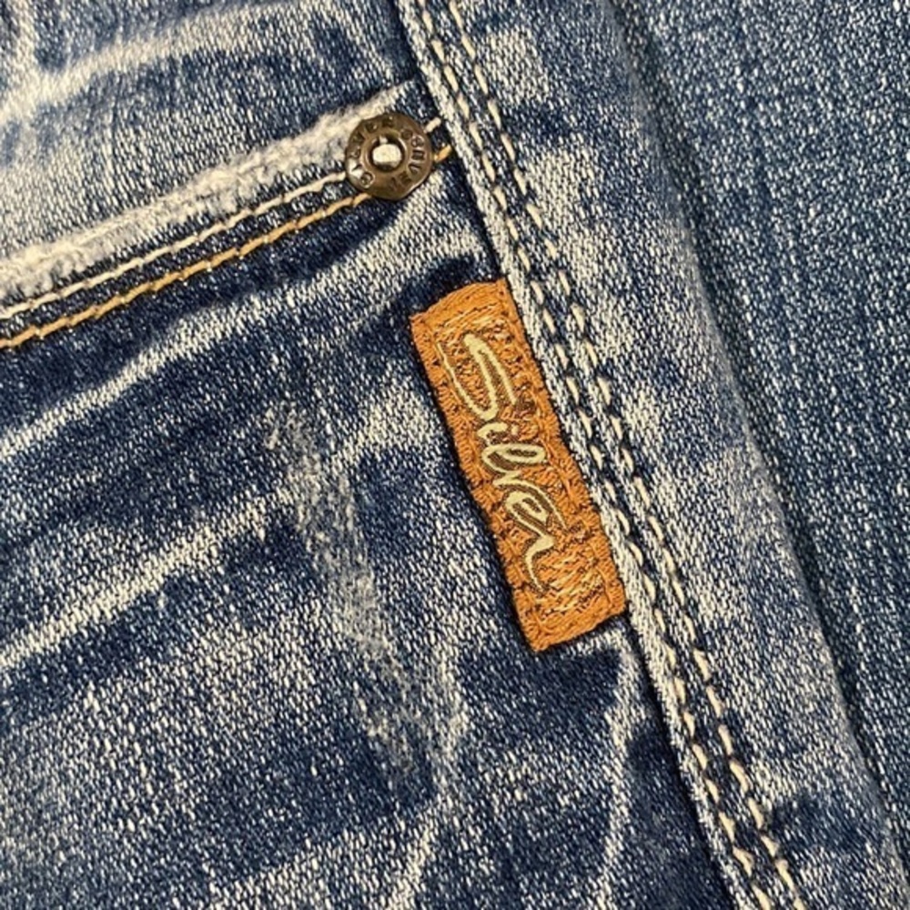 Silver‎ Jean Audrey- women’s size 28 - Picture 3 of 9